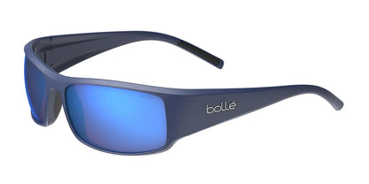 Bolle KING Sunglasses Dark Blue Matte / Brown Blue