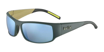 Bolle KING Sunglasses Trail Forest / Sky Blue Polarized