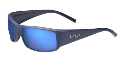 Bolle KING Sunglasses Dark Blue Matte / Brown Blue