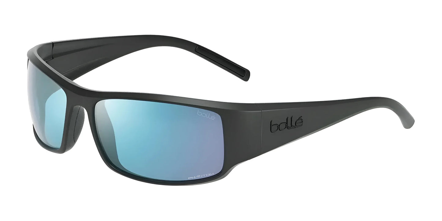 Bolle KING Sunglasses Full Black Matte / Phantom+