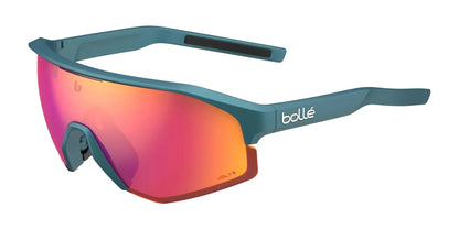 Bolle LIGHTSHIFTER Sunglasses Creator Teal Metallic / Volt+ Ruby Polarized