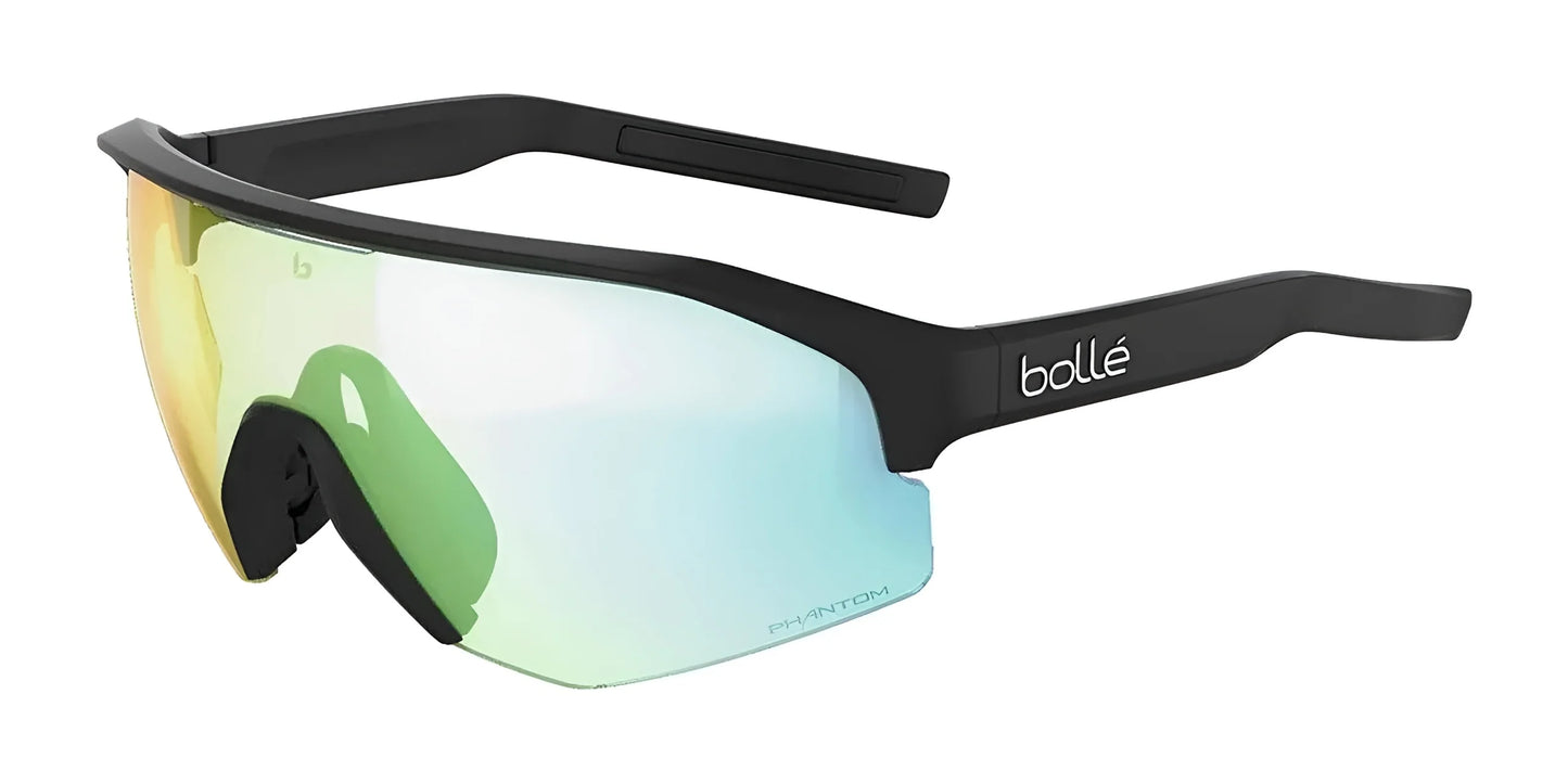 Bolle LIGHTSHIFTER Sunglasses Black Matte / Phantom Clear Green