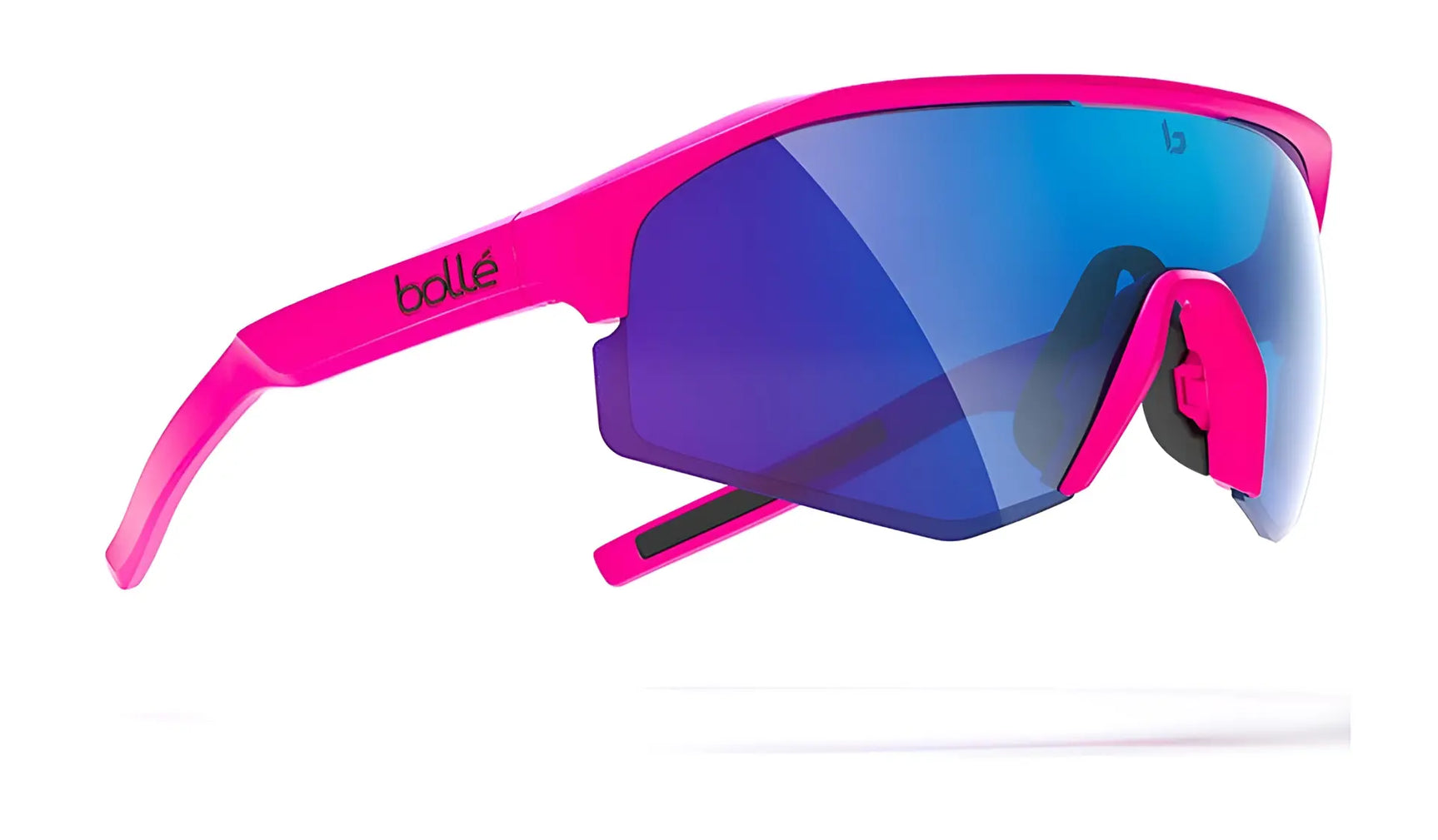 Bolle LIGHTSHIFTER Sunglasses Pink Matte / Brown Blue Cat 3