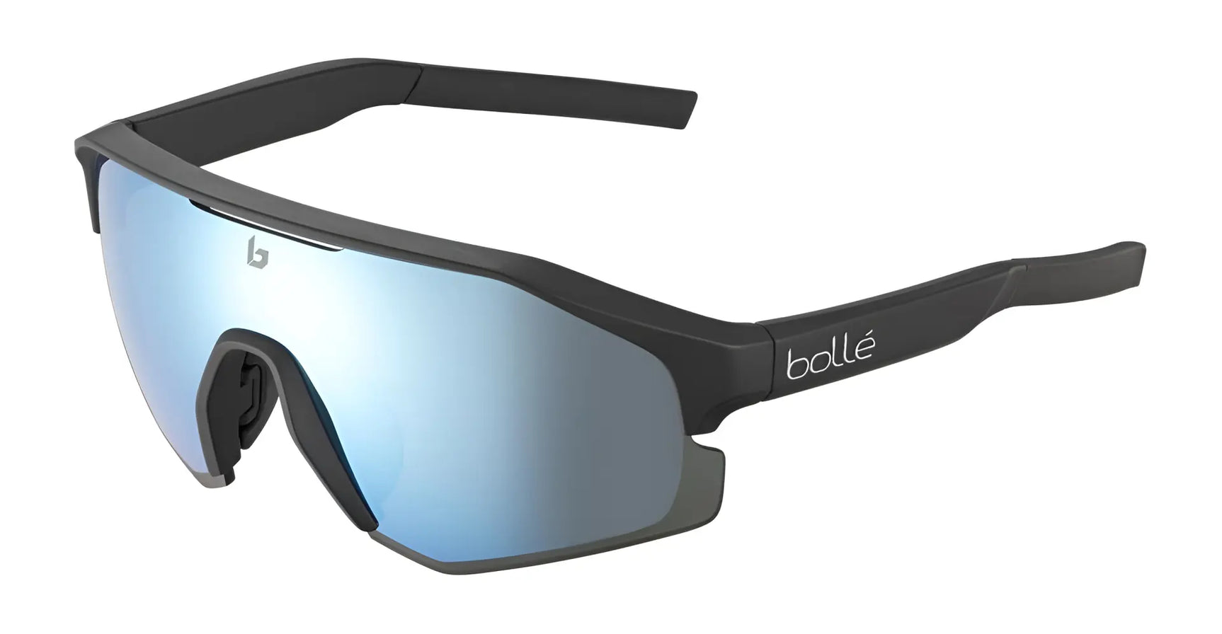 Bolle Lightshifter Sunglasses Black Matte Phantom Clear Green 136 Heavyglare