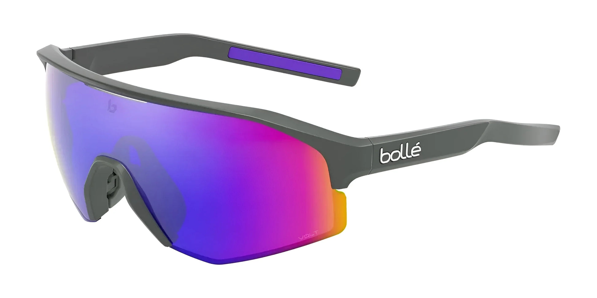 Bolle LIGHTSHIFTER Sunglasses Titanium Matte / Volt+ Ultraviolet Cat 3