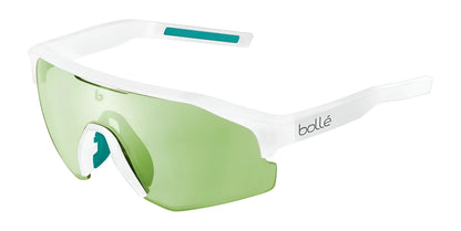 Bolle LIGHTSHIFTER Sunglasses White Matte Glaz / Phantom Clear Green