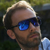 Bolle PRIME Sunglasses | Size 60 / Dark Tortoise Matte / HD Polarized Axis