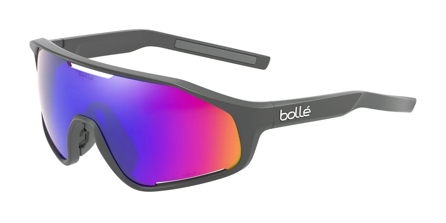 Bolle SHIFTER Sunglasses Titanium Matte / Volt+ Ultraviolet Cat 3