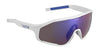Bolle SHIFTER Sunglasses | Size 136 / White Shiny / Brown Blue Cat 3