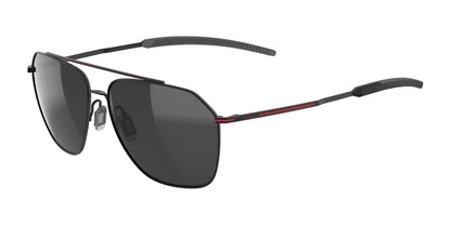 Bolle Source Sunglasses Black Red Matte / Volt+ Gun Cat 3