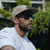 Bolle STATUS Sunglasses | Size 58 / Dark Tortoise Matte / Brown Polarized
