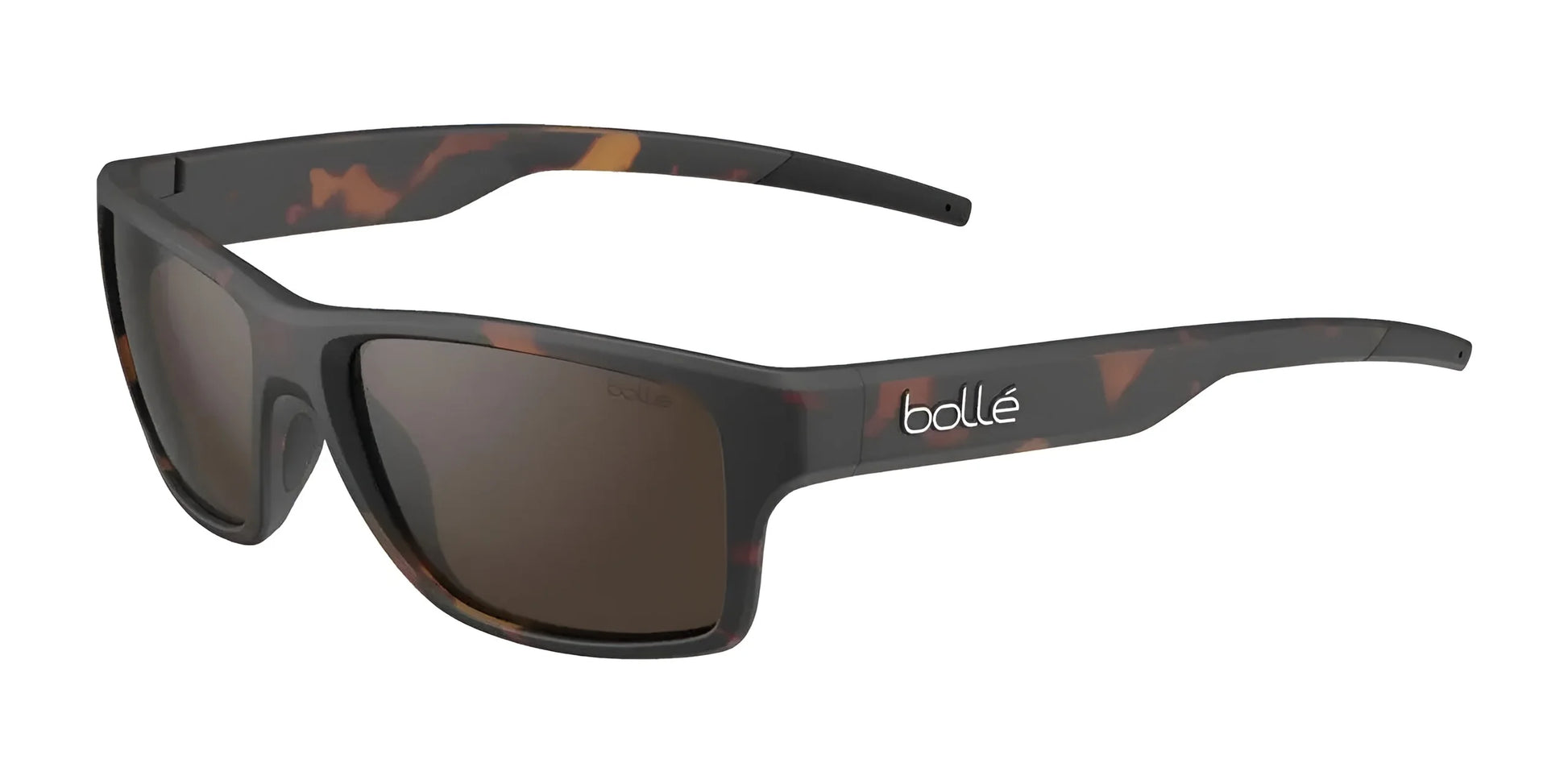 Bolle STATUS Sunglasses Dark Tortoise Matte / Brown Polarized