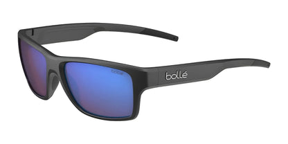 Bolle STATUS Sunglasses Black Matte / Brown Blue