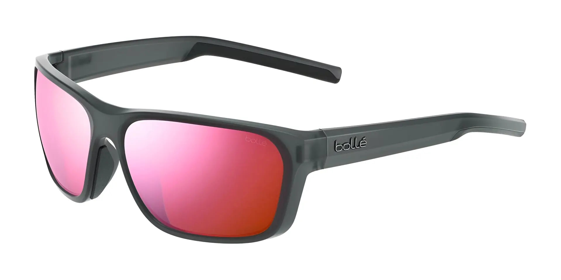 Bolle STRIX Sunglasses Black Crystal Matte / HD Polarized Brown Pink