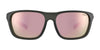 Bolle STRIX Sunglasses | Size 55 / Black Crystal Matte / HD Polarized Brown Pink
