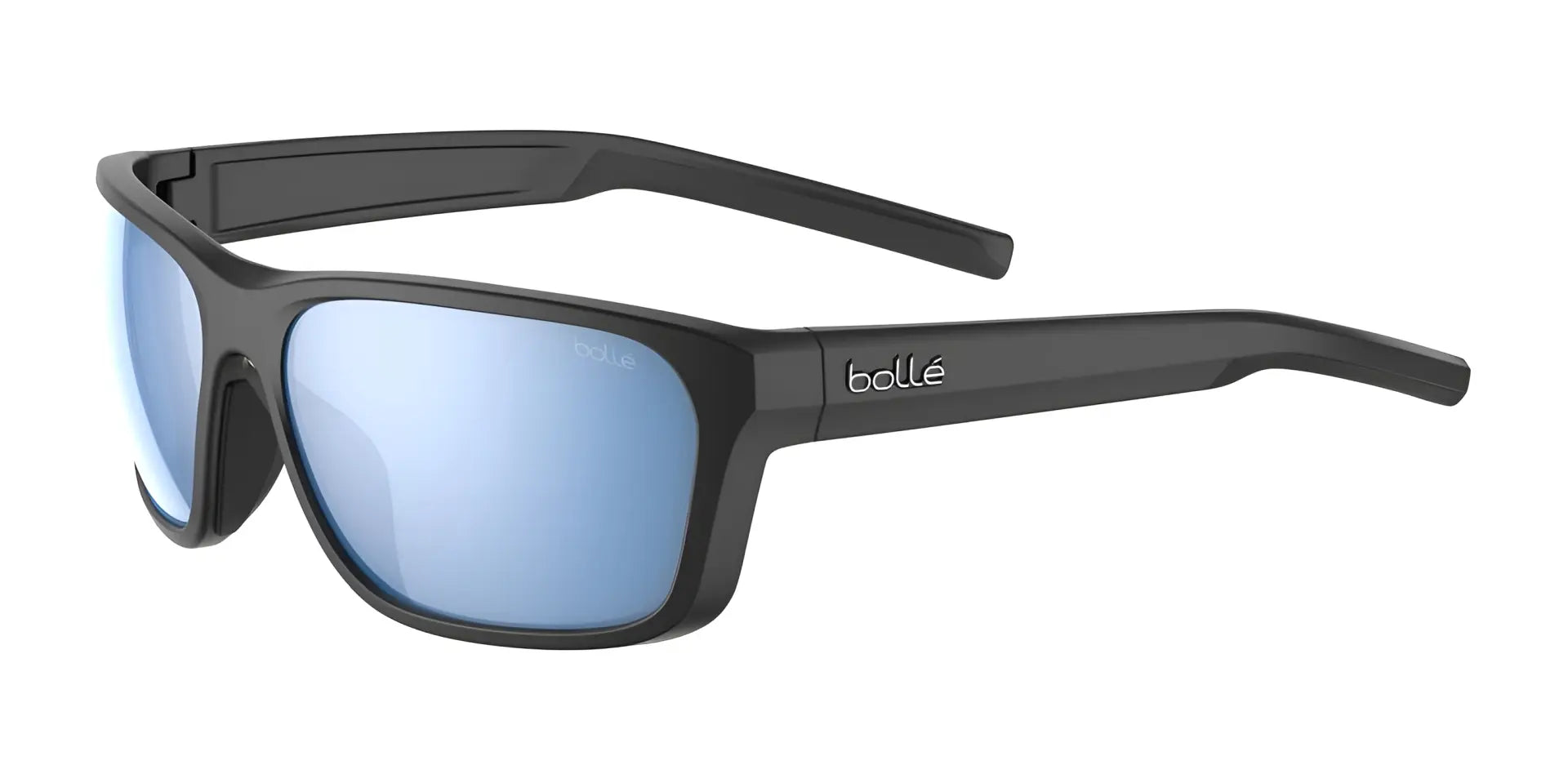 Bolle STRIX Sunglasses Black Matte / Sky Blue Polarized