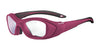 Bolle SWAG Safety Glasses / Purple Matte / Clear PC Platinum / Size 53