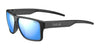 Bolle TEMPER Sunglasses | Size 60 / Black Matte / Sky Blue Polarized