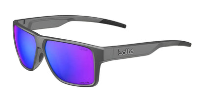 Bolle TEMPER Sunglasses Titanium Matte / Volt+ Ultraviolet Polarized