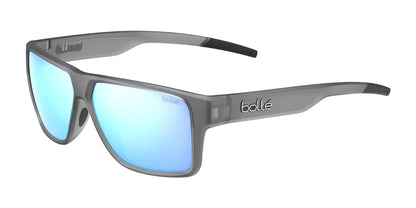 Bolle TEMPER Sunglasses Grey Frost / Sky Blue Polarized