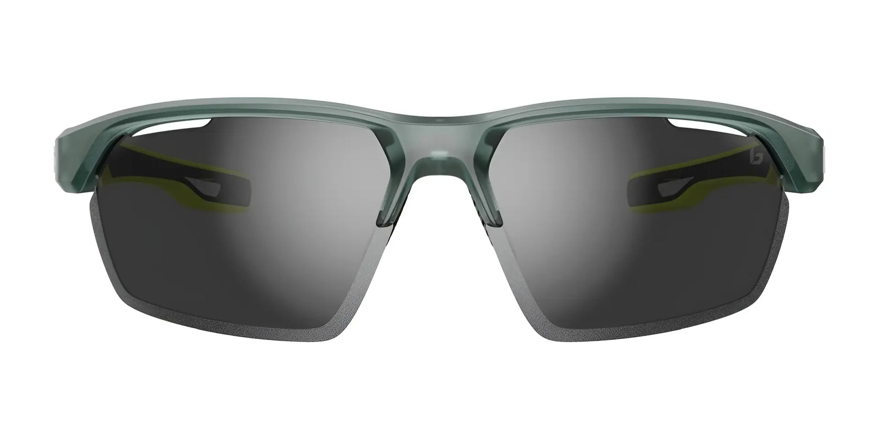 Bolle Victus Pro Sunglasses Size 66 Hunter Green Frost TNS Gun