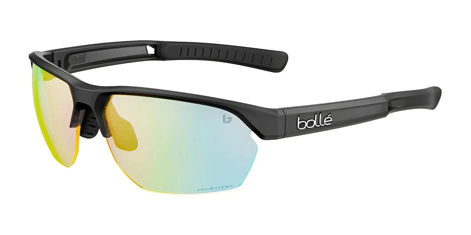 Bolle VICTUS Sunglasses Black Frost / Phantom Clear Green Photochromic