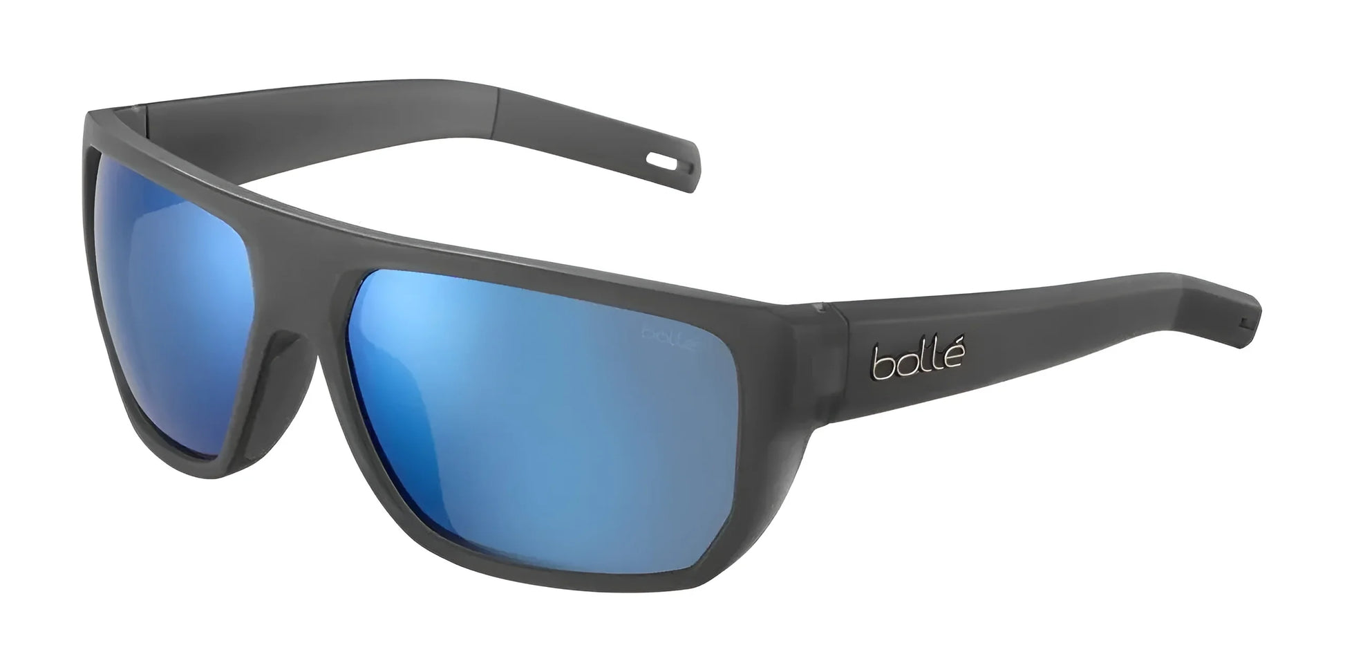 Bolle VULTURE Sunglasses Crystal Grey Matte / HD Polarized Offshore Blue