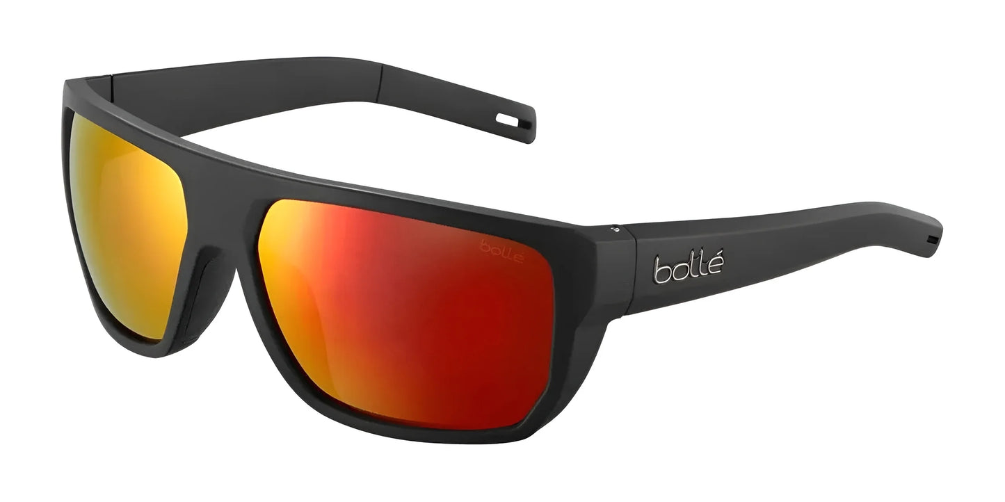 Bolle VULTURE Sunglasses Black Matte / Brown Fire