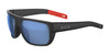Bolle VULTURE Sunglasses | Size 58 / Black Matte Red / Volt+ Offshore Polarized