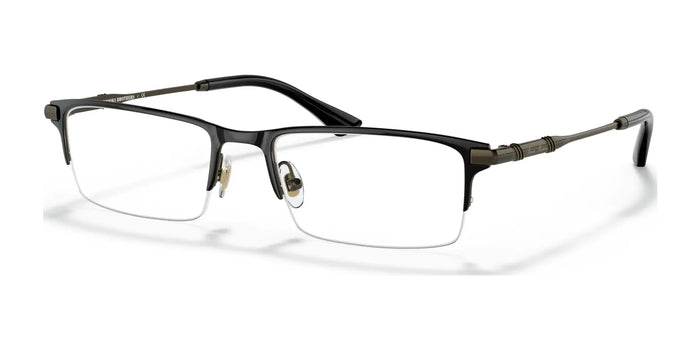 Brooks Brothers BB1087 Eyeglasses | Size 53 / Antique Gold-Black №1527