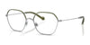 Brooks Brothers BB1099J Eyeglasses | Size 51 / Shiny Silver №1025