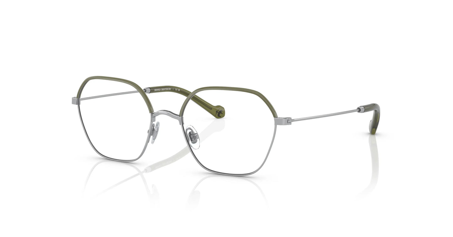 Brooks Brothers BB1099J Eyeglasses Shiny Silver