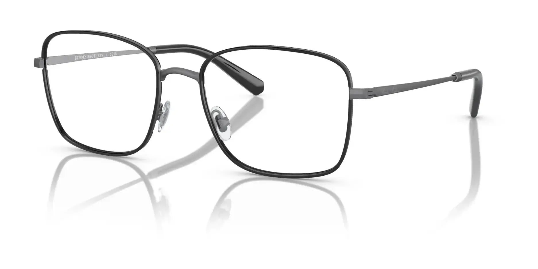 Brooks Brothers BB1105J Eyeglasses Matte Gunmetal / Black