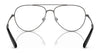 Brooks Brothers BB1106 Eyeglasses | Size 59 / Matte Gunmetal №1035
