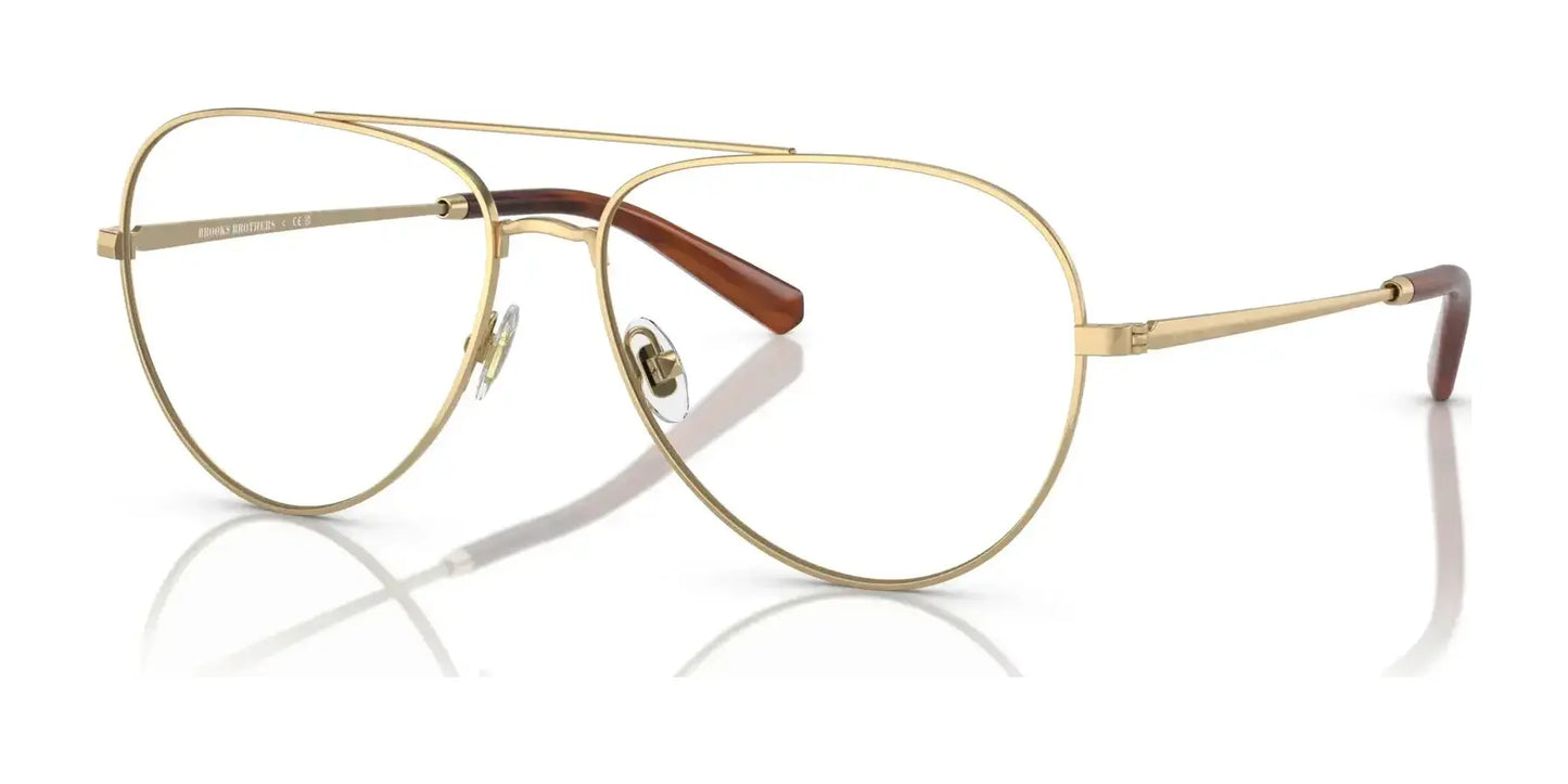 Brooks Brothers BB1106 Eyeglasses Satin Gold