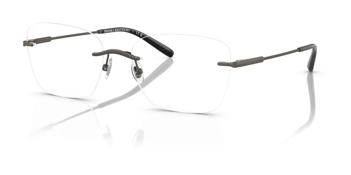 Brooks Brothers BB1107T Eyeglasses Matte Gunmetal