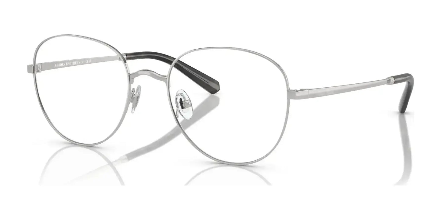 Brooks Brothers BB1111 Eyeglasses Shiny Silver