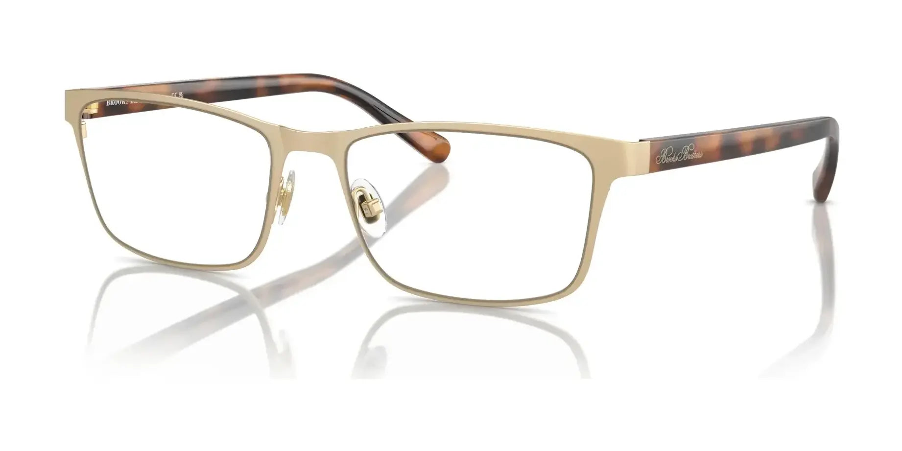 Brooks Brothers BB1112T Eyeglasses Matte Light Gold