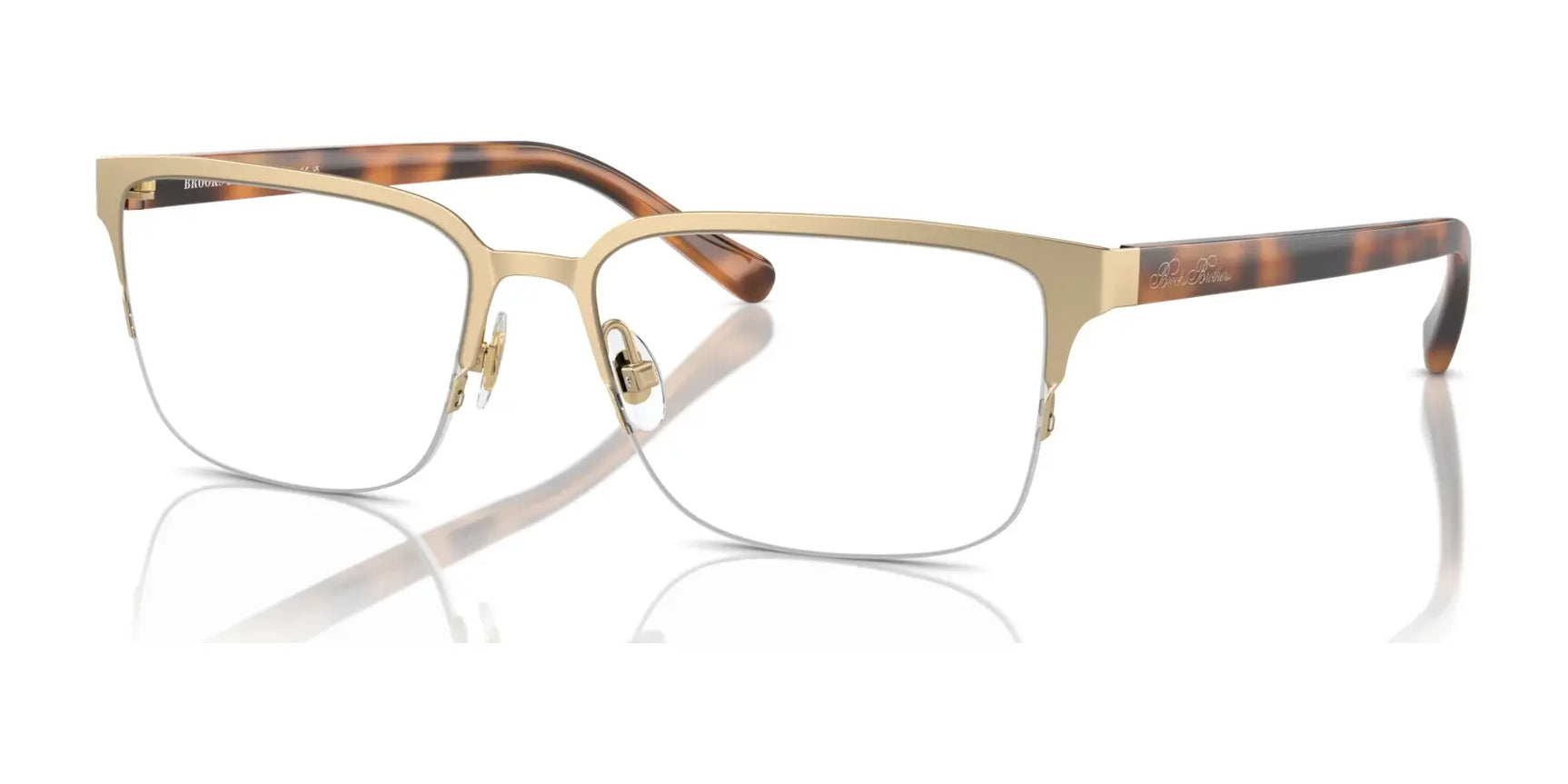 Brooks Brothers BB1113T Eyeglasses Matte Light Gold