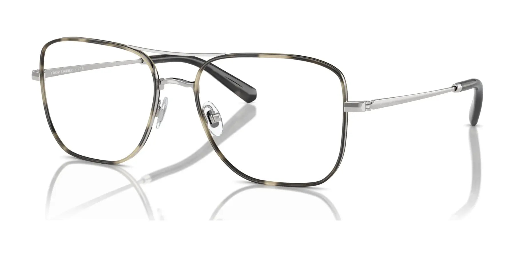 Brooks Brothers BB1114J Eyeglasses Shiny Silver