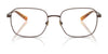 Brooks Brothers BB1120 Eyeglasses / Matte Silver №1032 / Size 54