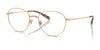 Brooks Brothers BB1122T Eyeglasses | Size 53 / Shiny Gold №1026