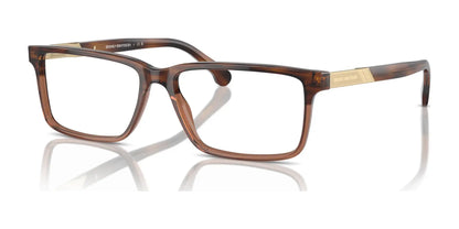 Brooks Brothers BB2019 Eyeglasses Transparent Brown Horn