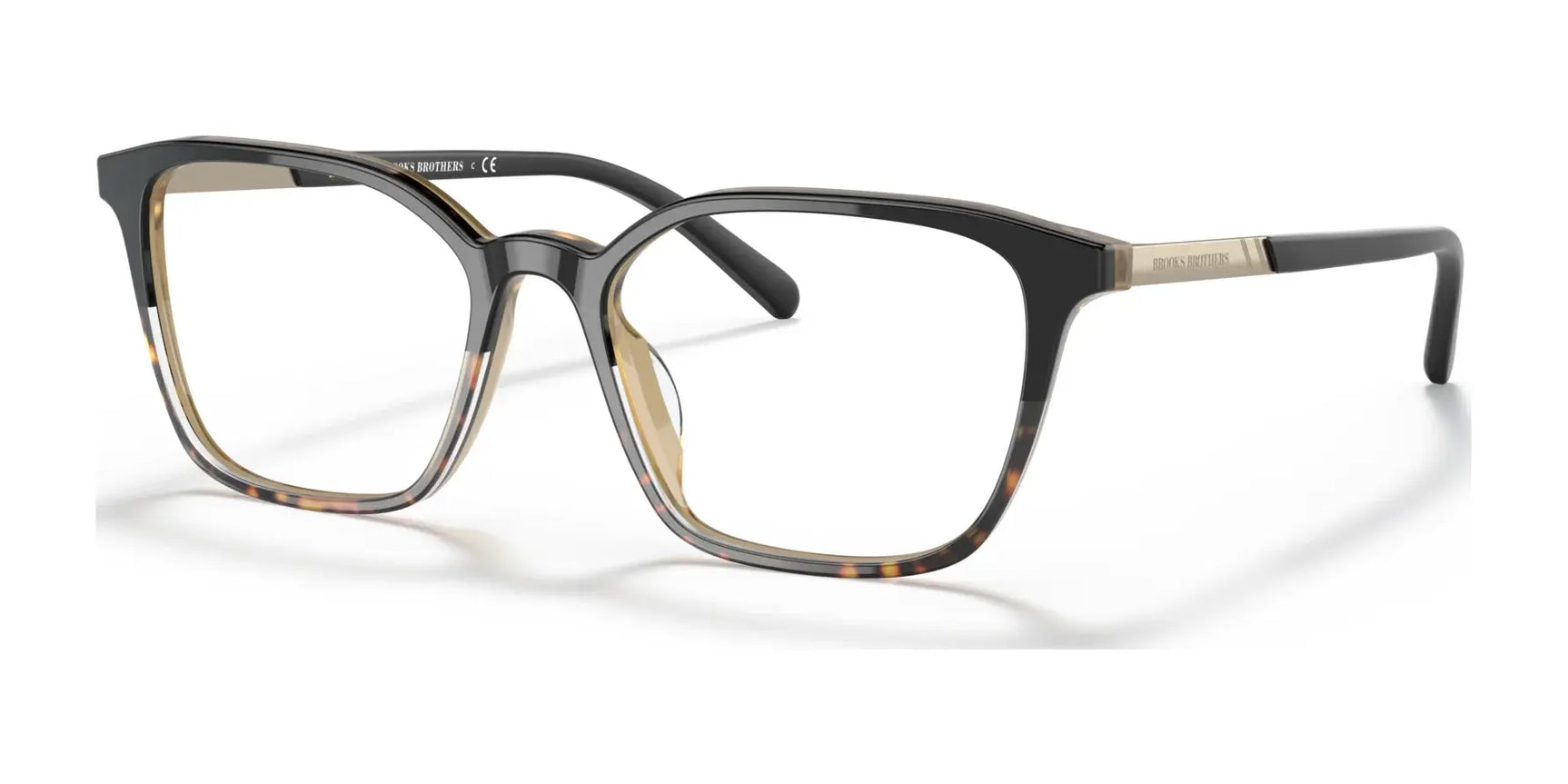 Brooks Brothers BB2054 Eyeglasses Black Tortoise Gradient