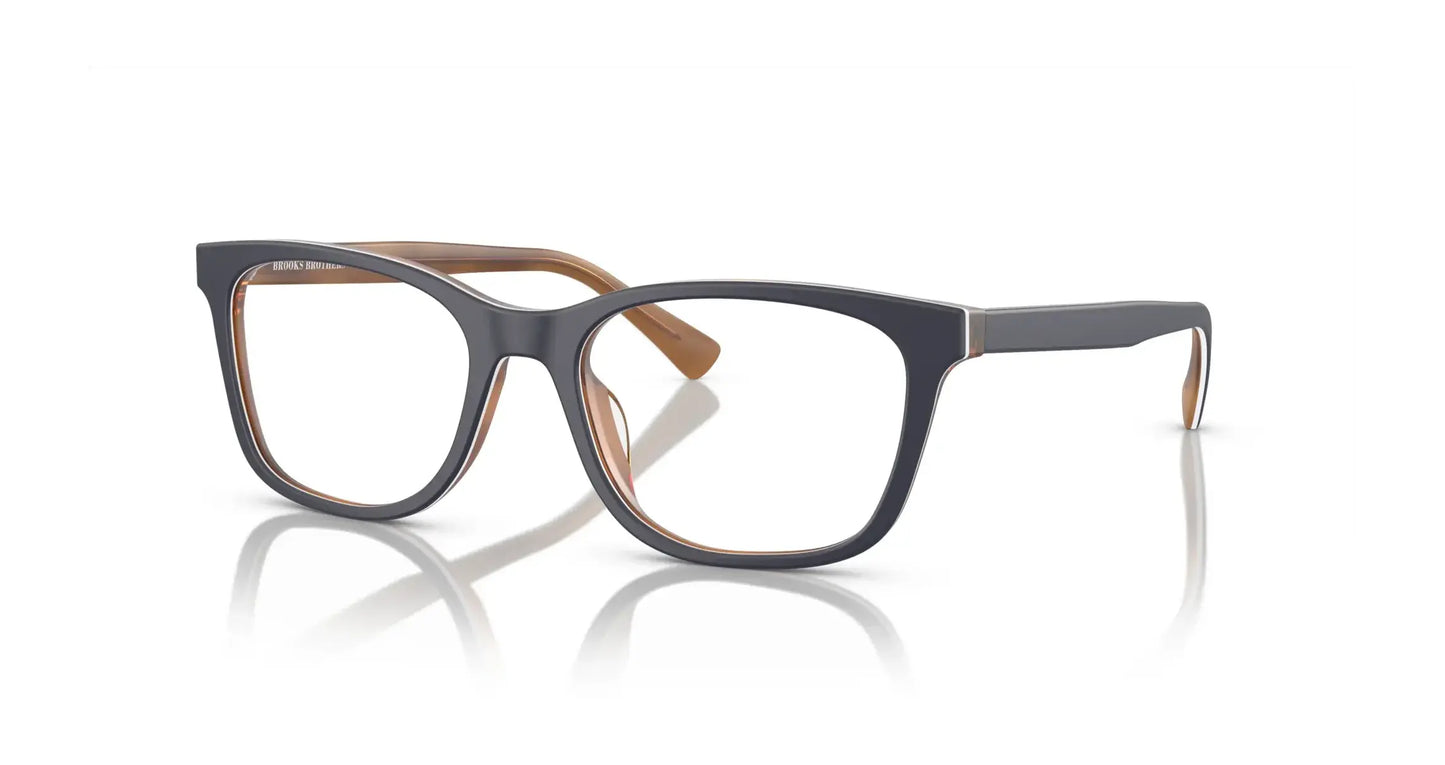 Brooks Brothers BB2063U Eyeglasses Matte Navy Laminate