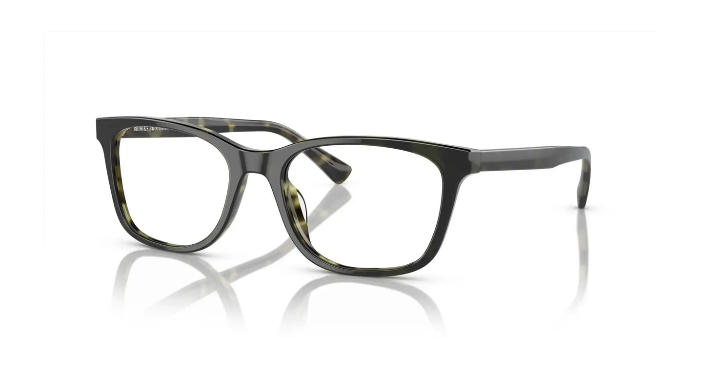 Brooks Brothers BB2063U Eyeglasses Green Tortoise Laminate