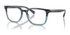 Brooks Brothers BB2065U Eyeglasses | Size 54 / Transparent Blue Horn №6169