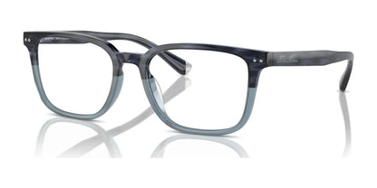 Brooks Brothers BB2065U Eyeglasses Transparent Blue Horn