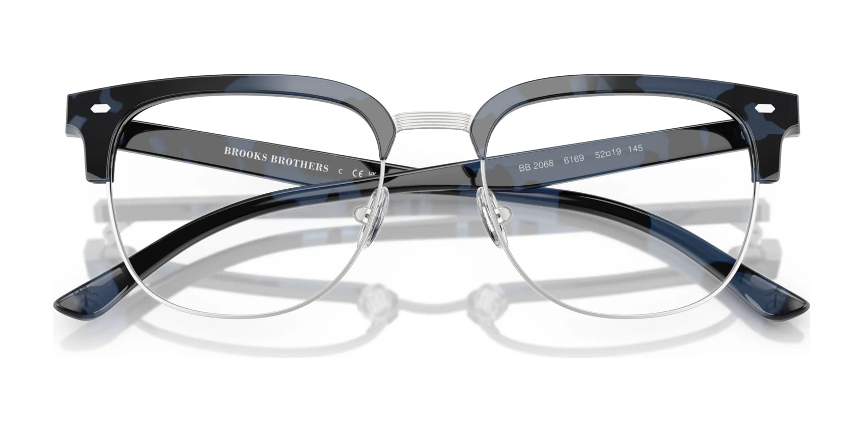 Brooks Brothers BB2068 Eyeglasses | Size 52