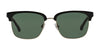 Brooks Brothers BB4021 Sunglasses | Size 53 / Gold/Black / Solid Green (3N 14.0%) №600071